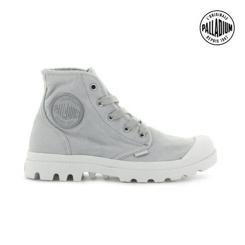 Dámské Boty Palladium Pampa Hi Světle Šedé | CZ WRJ-90E